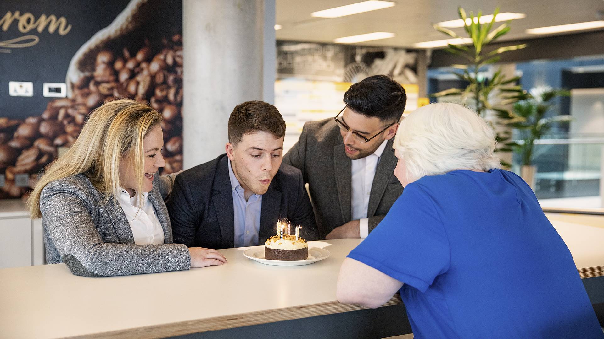 Office - birthday celebration