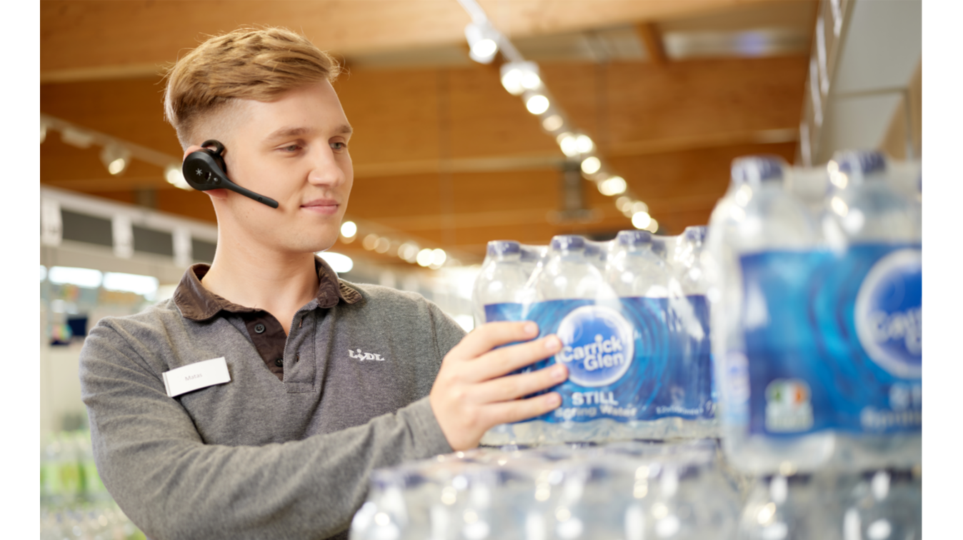 Store - Male stacking water